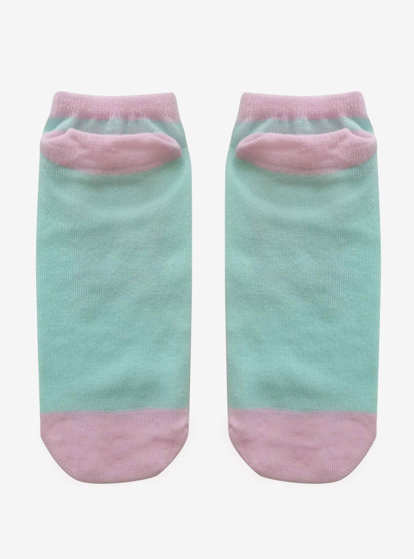 Boba Is Bae No-Show Socks, , alternate