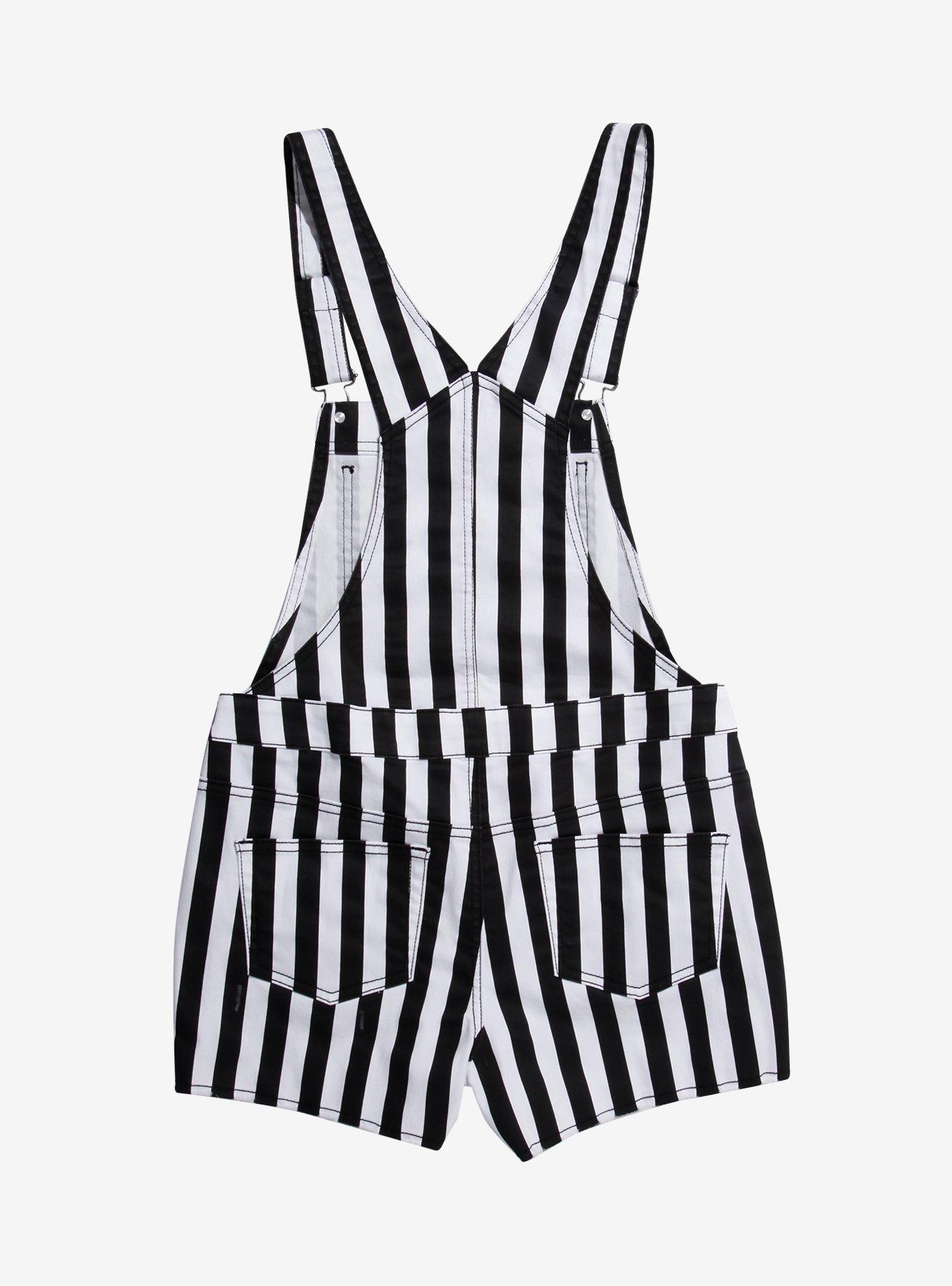 Beetlejuice Stripe Shortalls, STRIPES, alternate