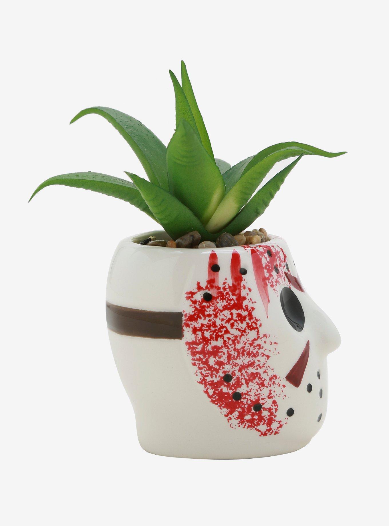 Friday The 13th Jason Mask Mini Planter, , alternate - view 3