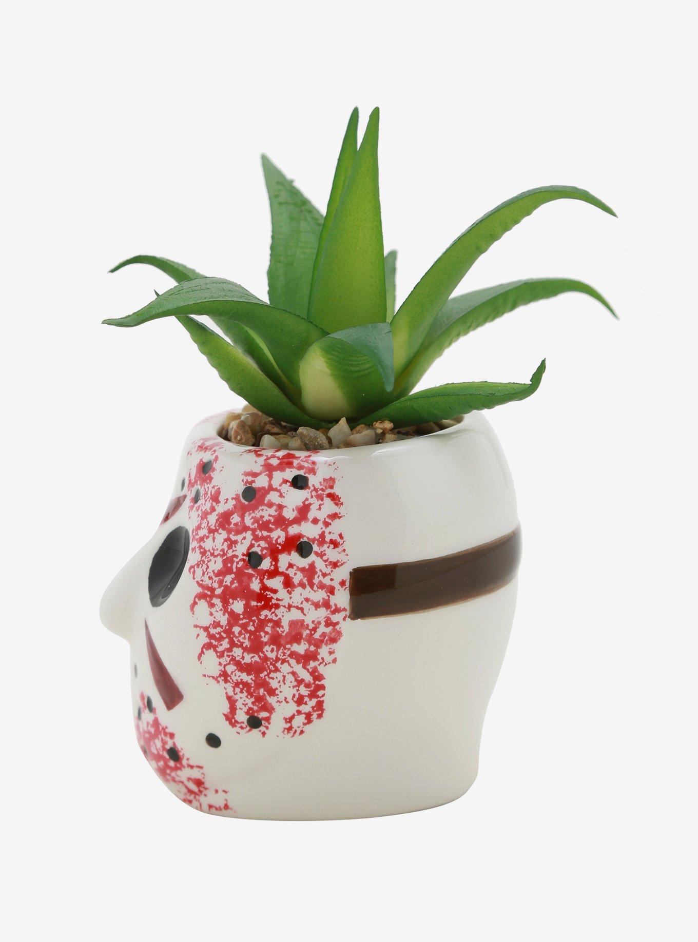 Friday The 13th Jason Mask Mini Planter, , alternate - view 4