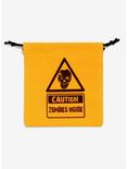 Caution Zombies Dice Bag, , alternate