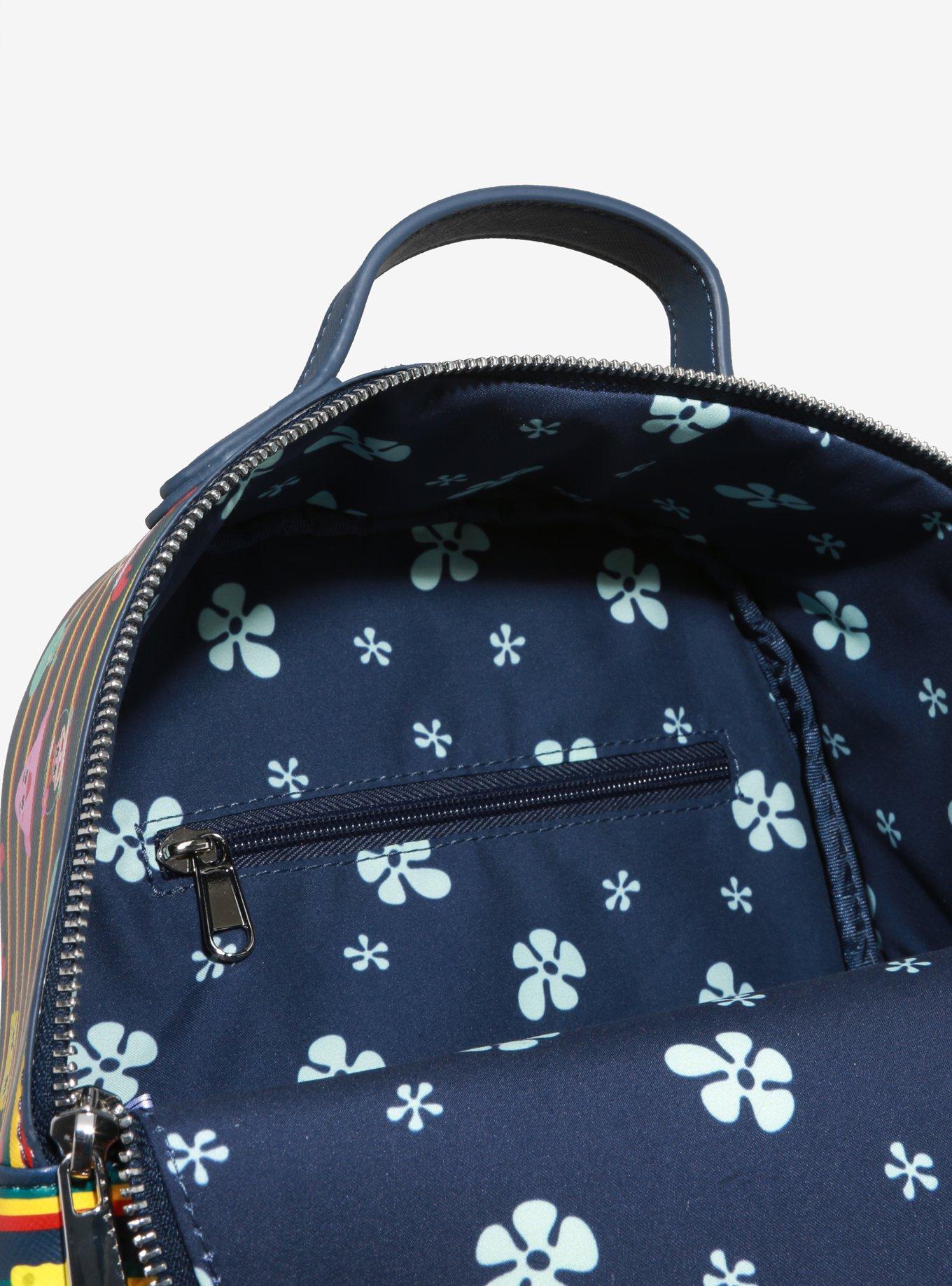 SpongeBob SquarePants Chibi Striped Mini Backpack - BoxLunch Exclusive, , alternate