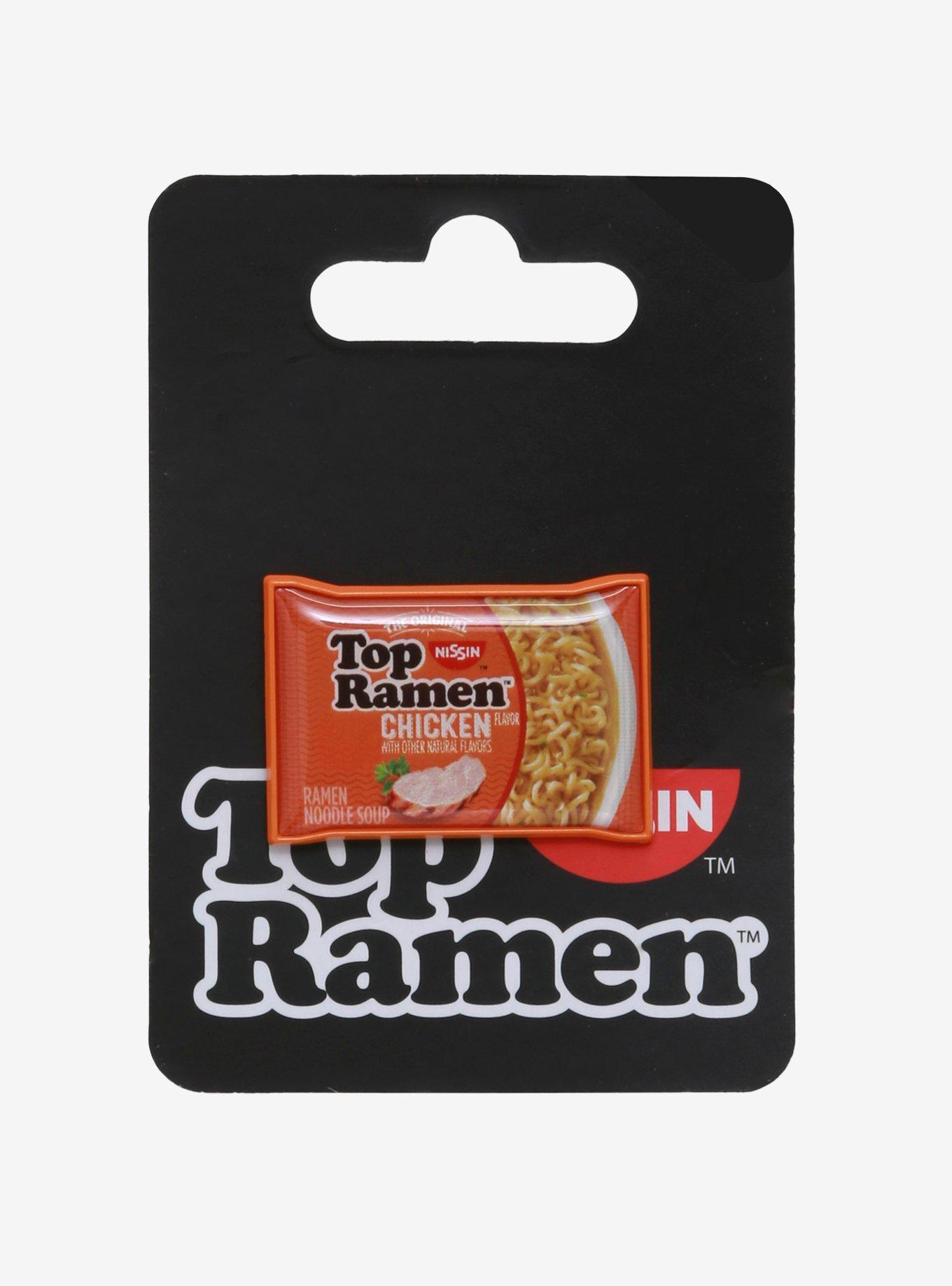 Nissin Top Ramen Packet Enamel Pin, , alternate