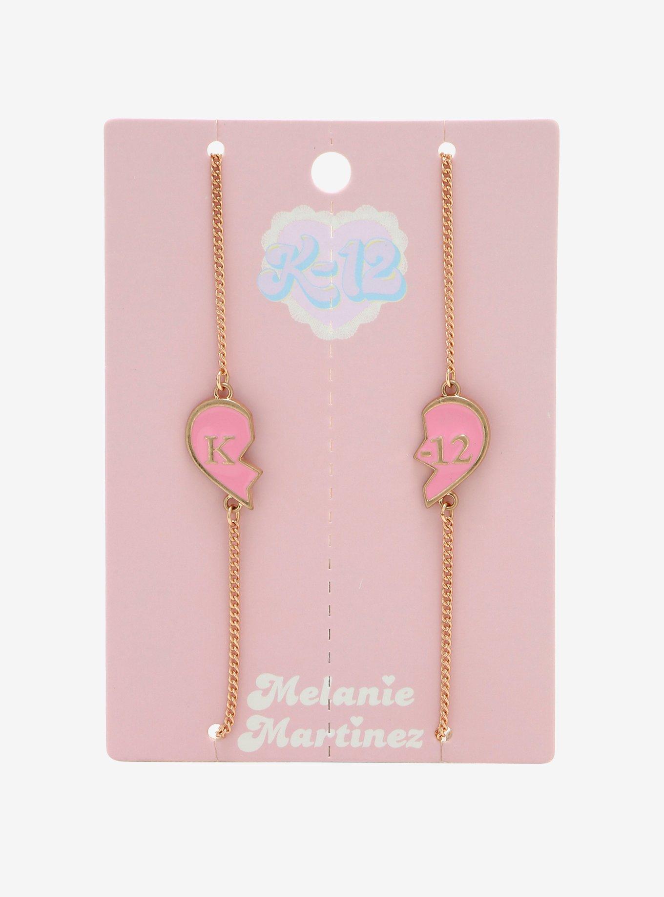 Melanie Martinez K-12 Heart Best Friend Bracelet Set