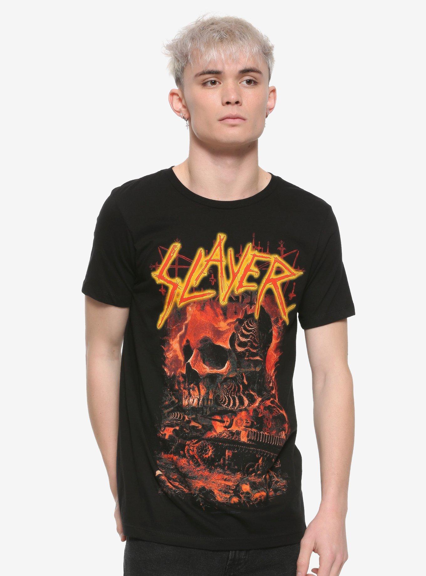 Slayer Final World Tour T-Shirt, BLACK, alternate
