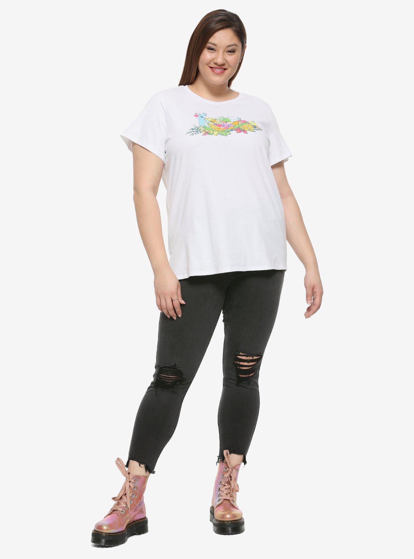 Disney Pixar Ratatouille Remy & Vegetables Girls T-Shirt Plus Size, MULTI, alternate