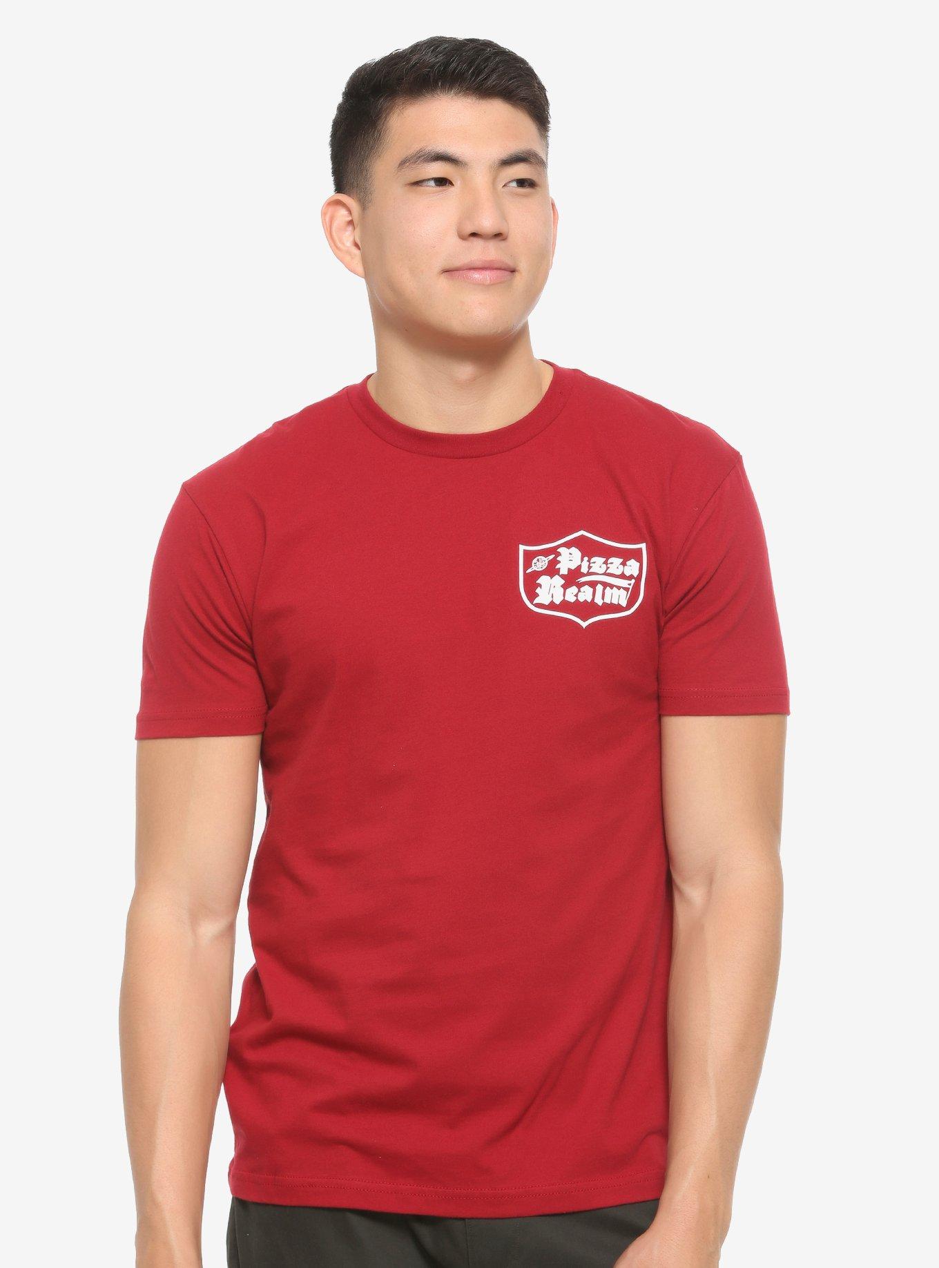 Disney Pixar Onward Pizza Realm Quick Delivery T-Shirt - BoxLunch Exclusive, WHITE, alternate