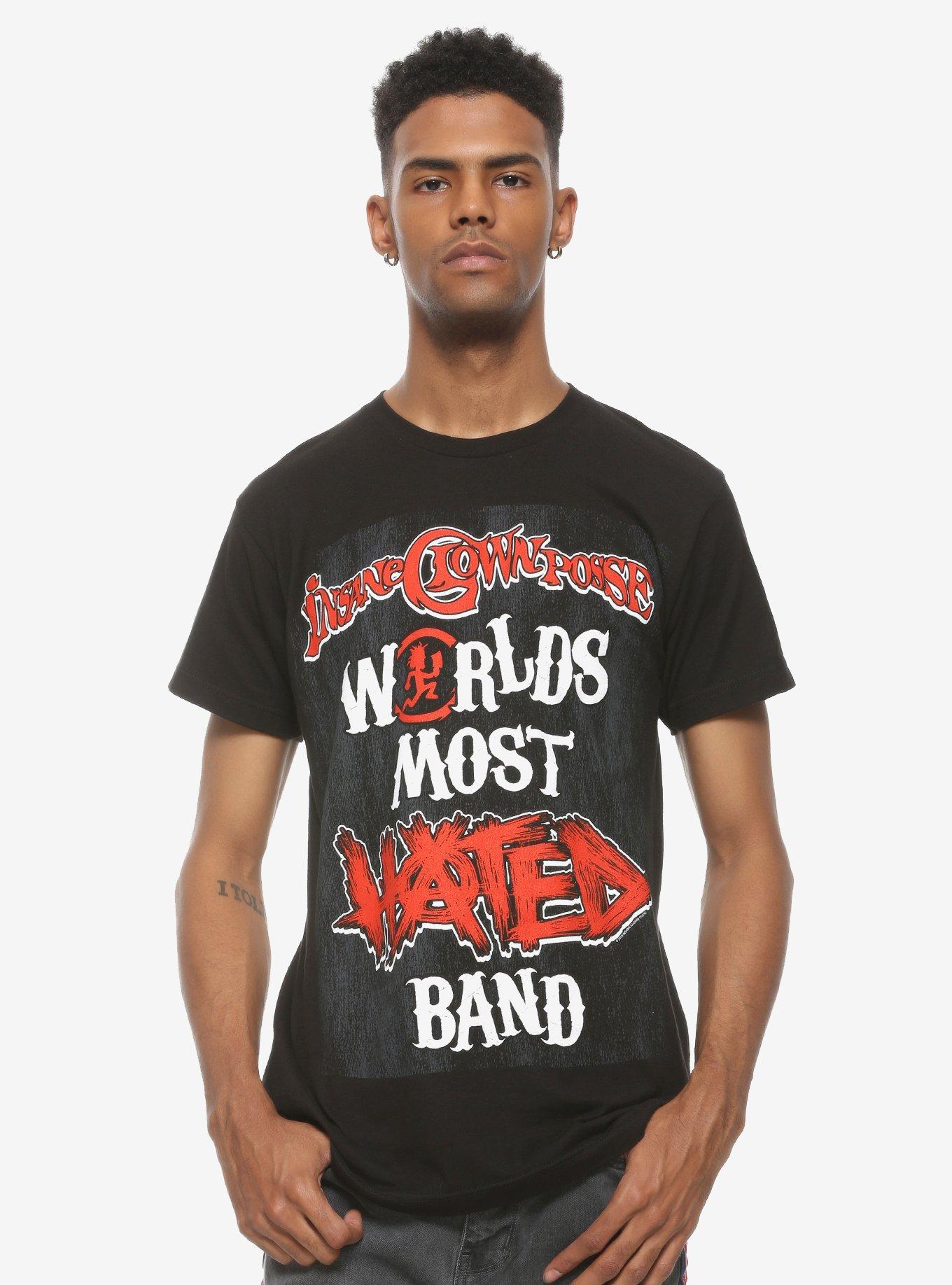 Insane Clown Posse Most Hated Band T-Shirt, BLACK, alternate