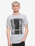 Shinedown Attention Attention T-Shirt, GREY, alternate