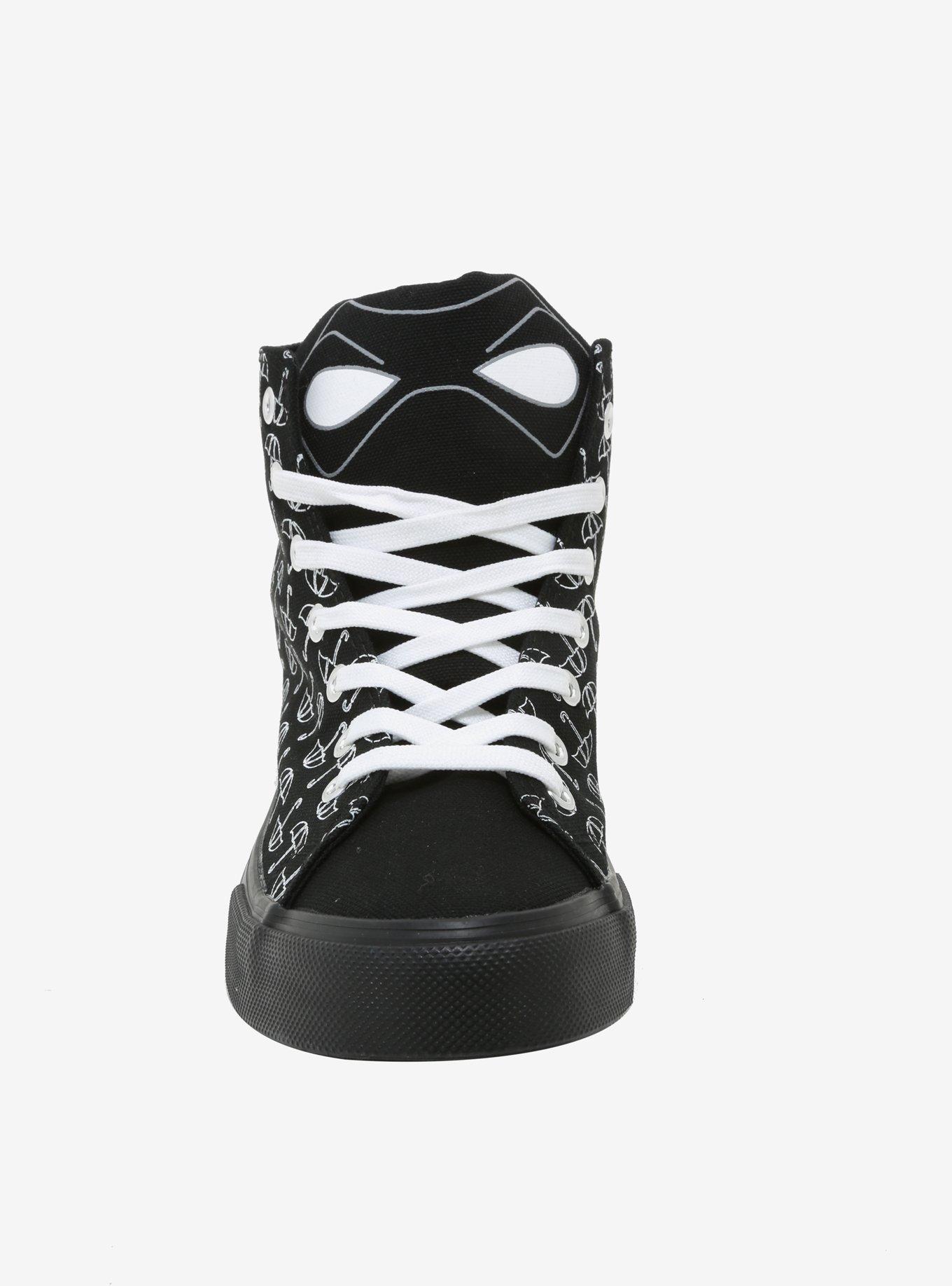 Umbrella Academy Cosplay Hi-Top Sneakers, MULTI, alternate