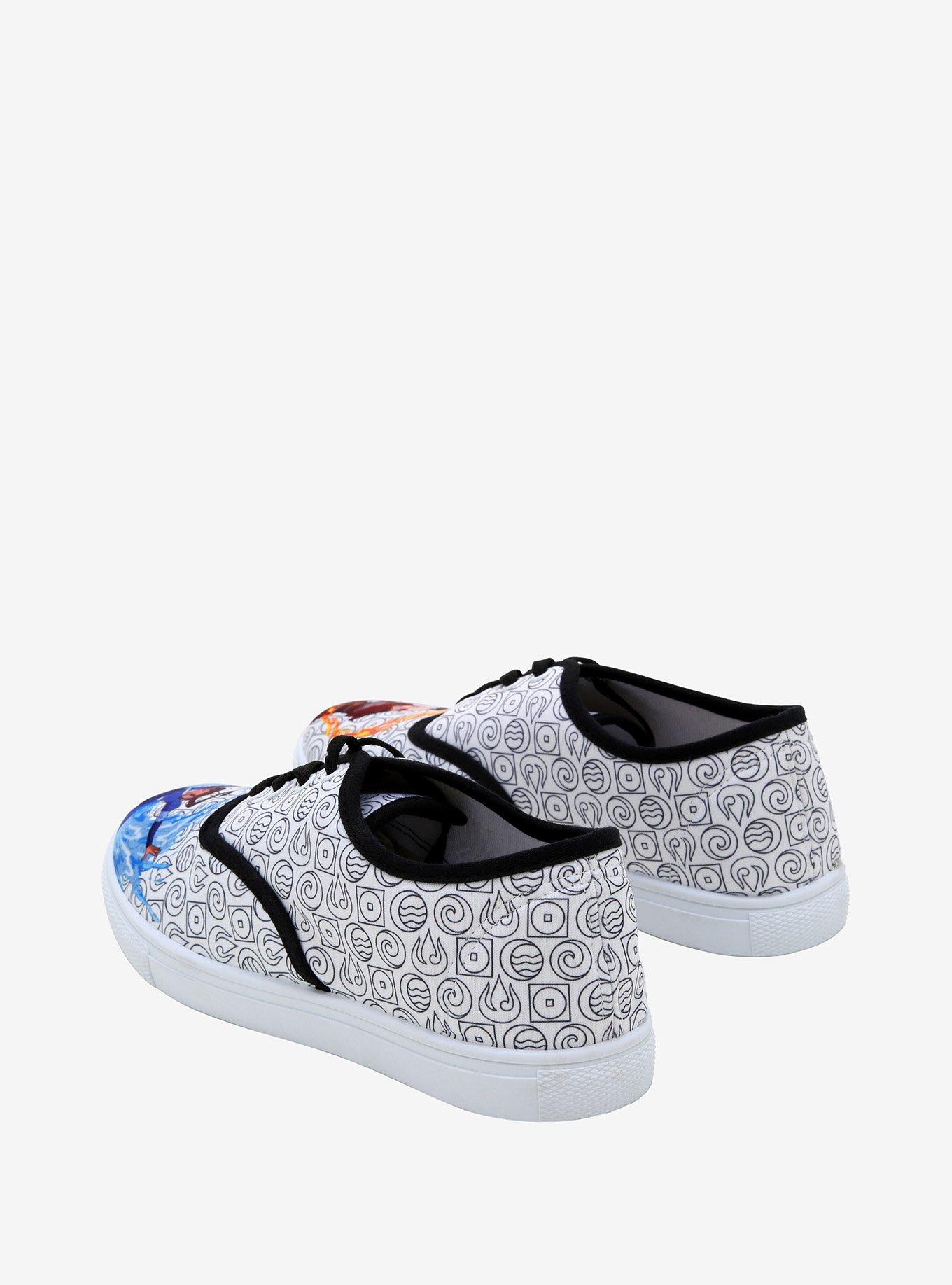 Avatar: The Last Airbender Zuko & Katara Lace-Up Sneakers, MULTI, alternate