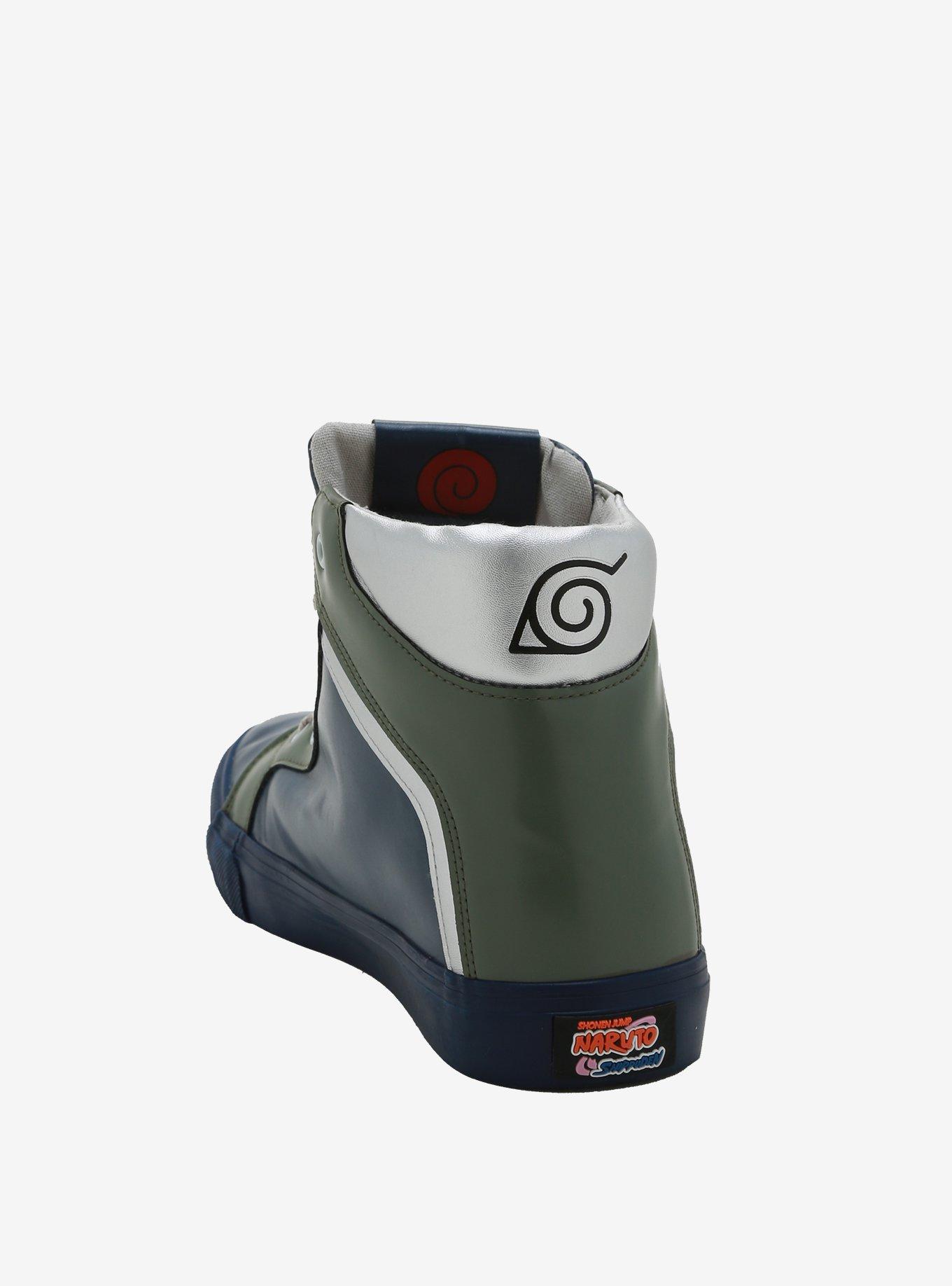 Naruto Shippuden Kakashi Hi-Top Sneakers, MULTI, alternate