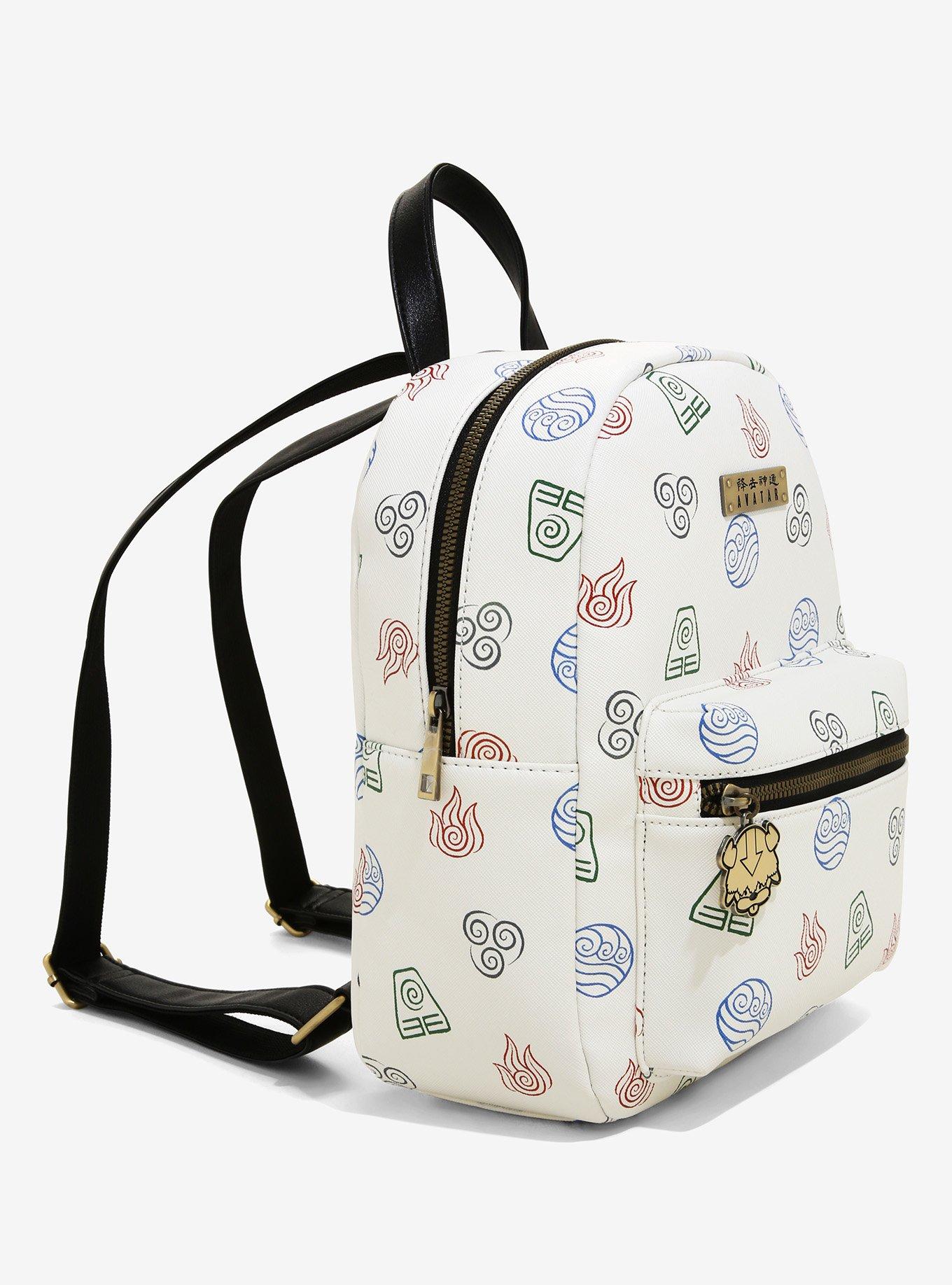 Avatar: The Last Airbender Symbols Mini Backpack, , alternate