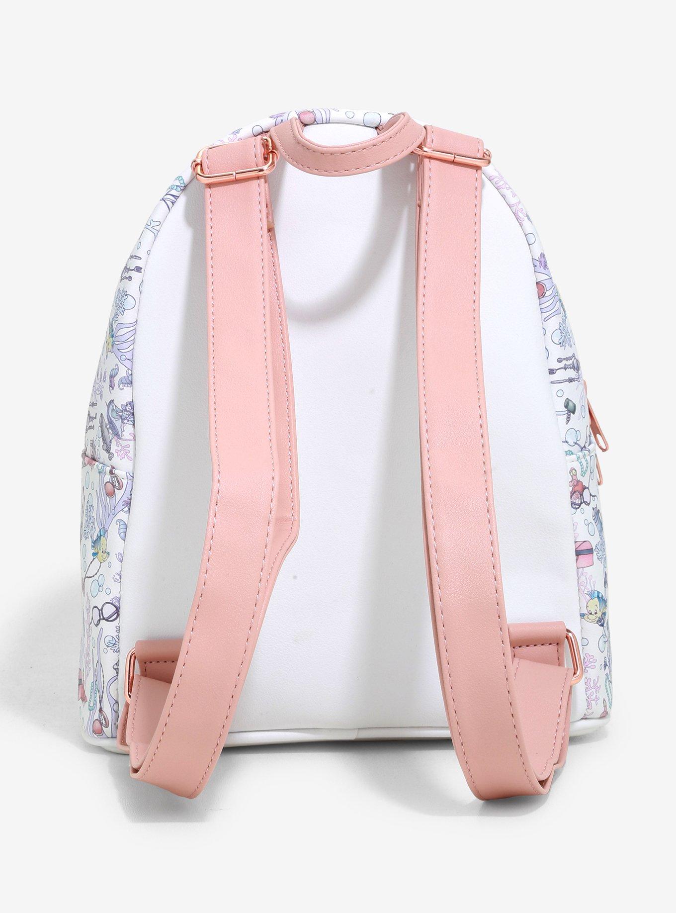 Loungefly Disney The Little Mermaid Ariel Grotto Mini Backpack, , alternate