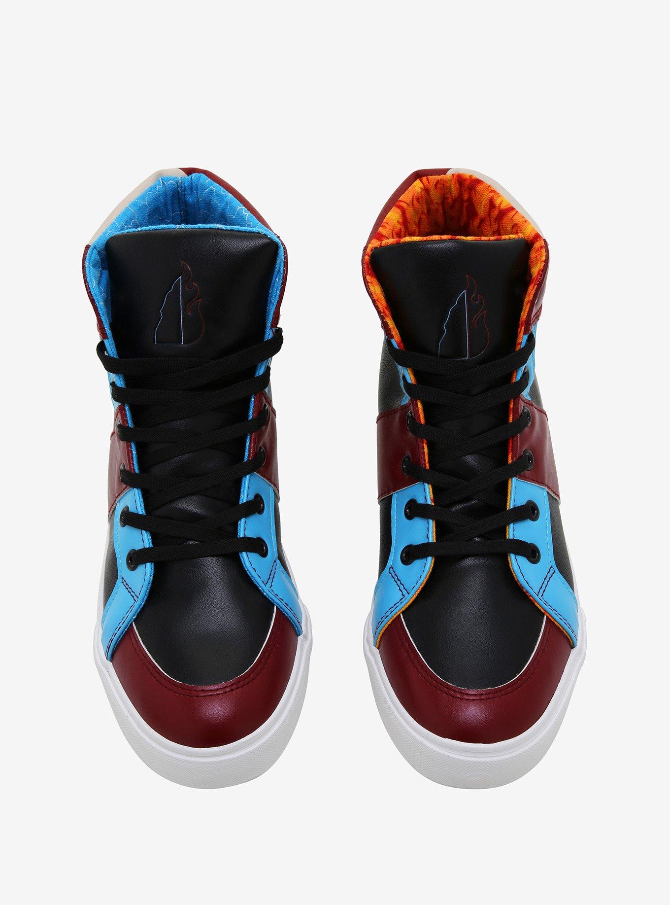 My Hero Academia Todoroki Split Hi-Top Sneakers, MULTI, alternate