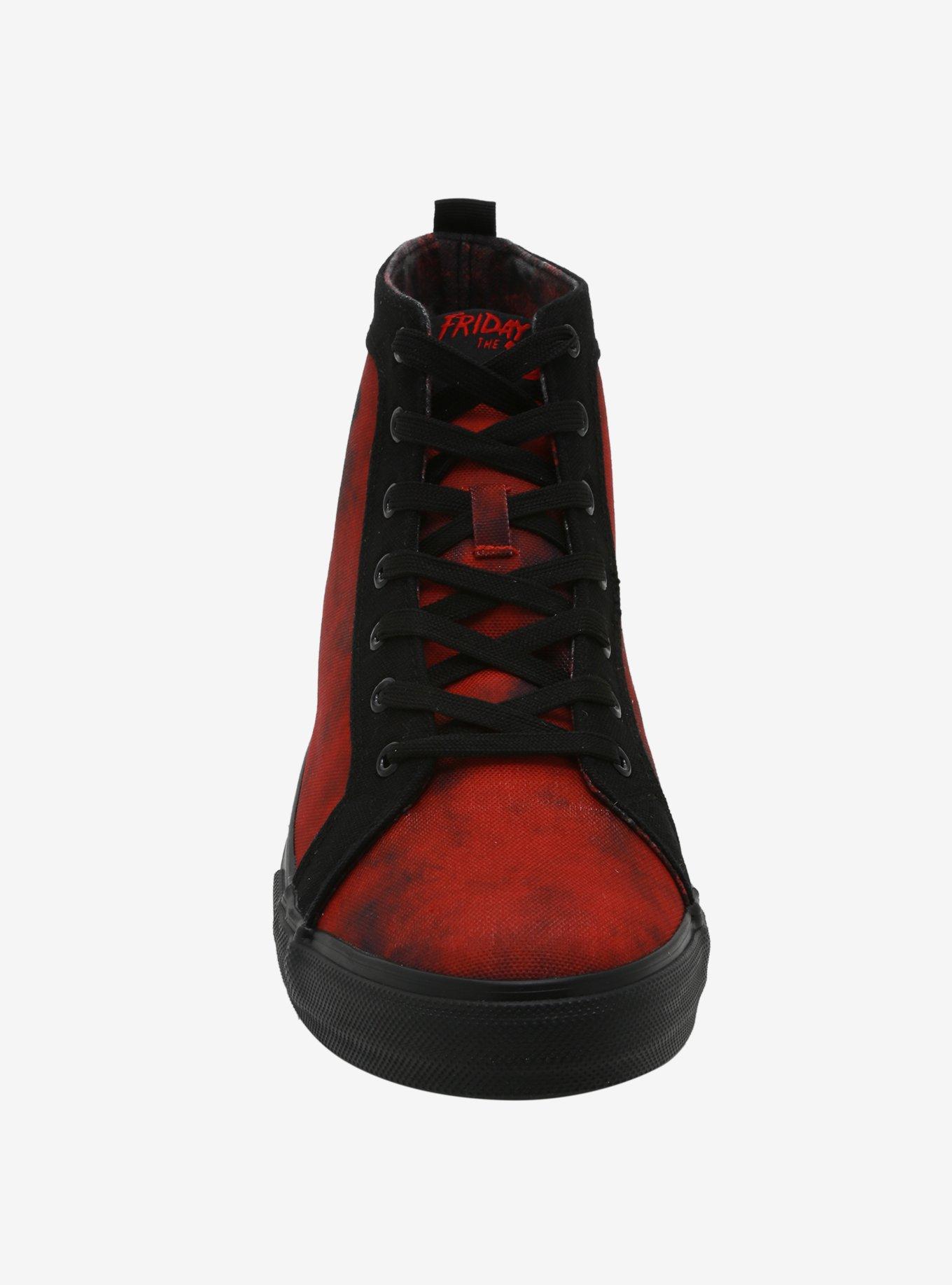 Friday The 13th Jason Hi-Top Sneakers, MULTI, alternate