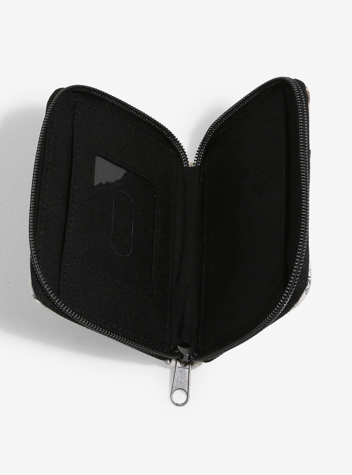 The Nightmare Before Christmas Pastel Characters Mini Zip Wallet, , alternate