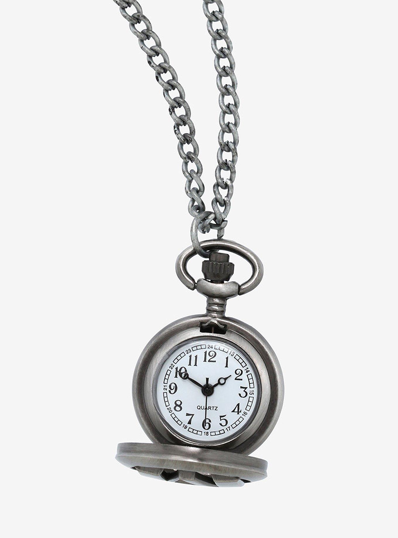 My Hero Academia U.A. High Pocket Watch Necklace - BoxLunch Exclusive, , alternate