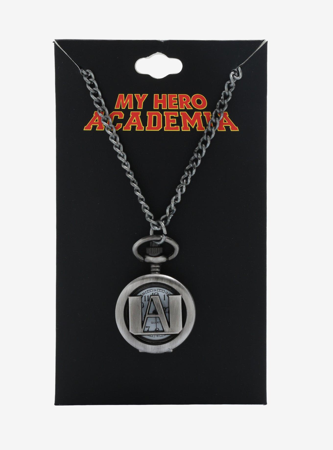 My Hero Academia U.A. High Pocket Watch Necklace - BoxLunch Exclusive, , alternate