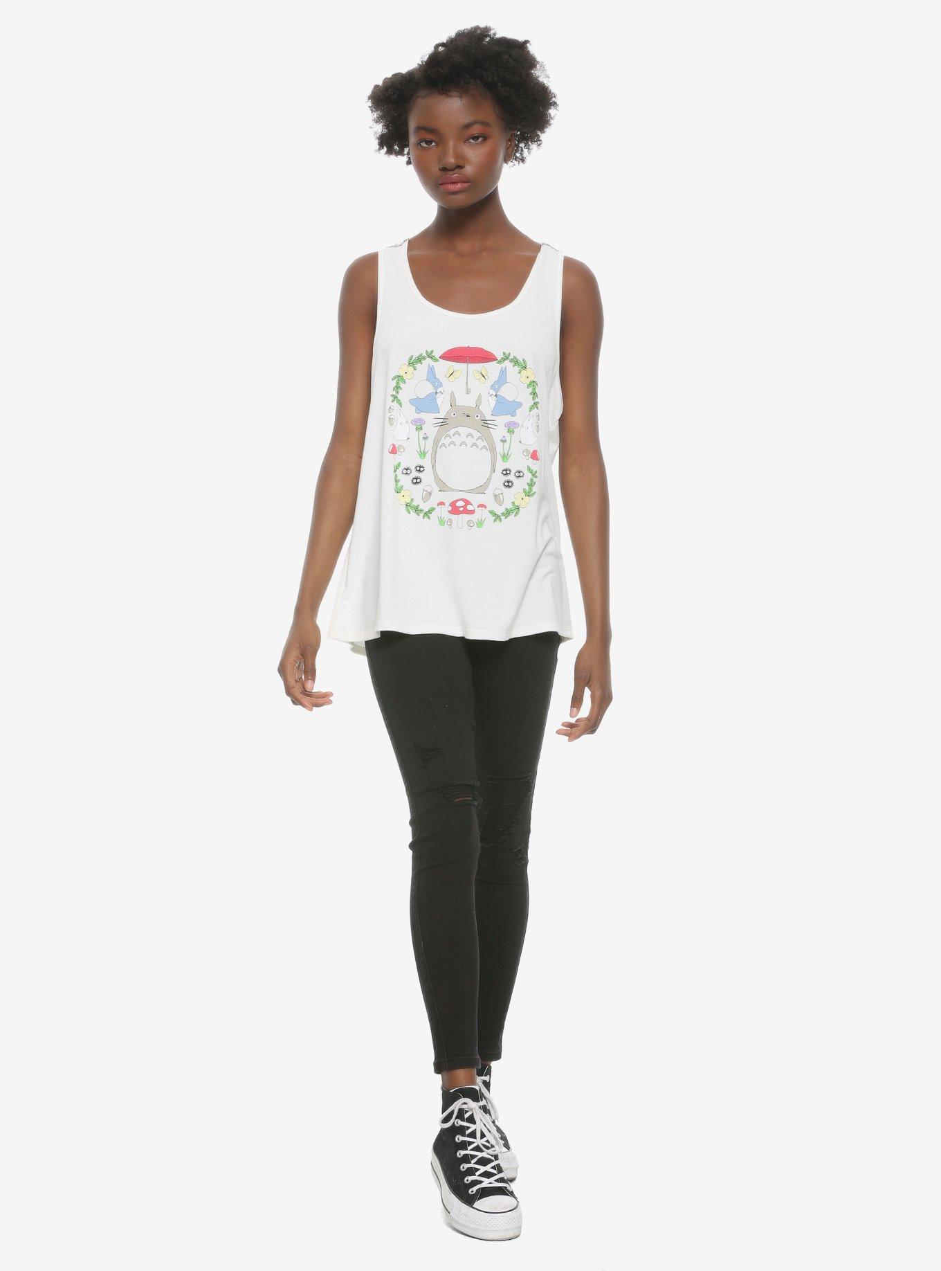 Studio Ghibli My Neighbor Totoro Crochet Back Tank Top, MULTI, alternate