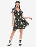 The Nightmare Before Christmas Faux Wrap Dress, MULTI, alternate