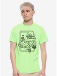 Let's Summon Demons Neon Green T-Shirt By Steven Rhodes Hot Topic Exclusive, NEON GREEN, alternate
