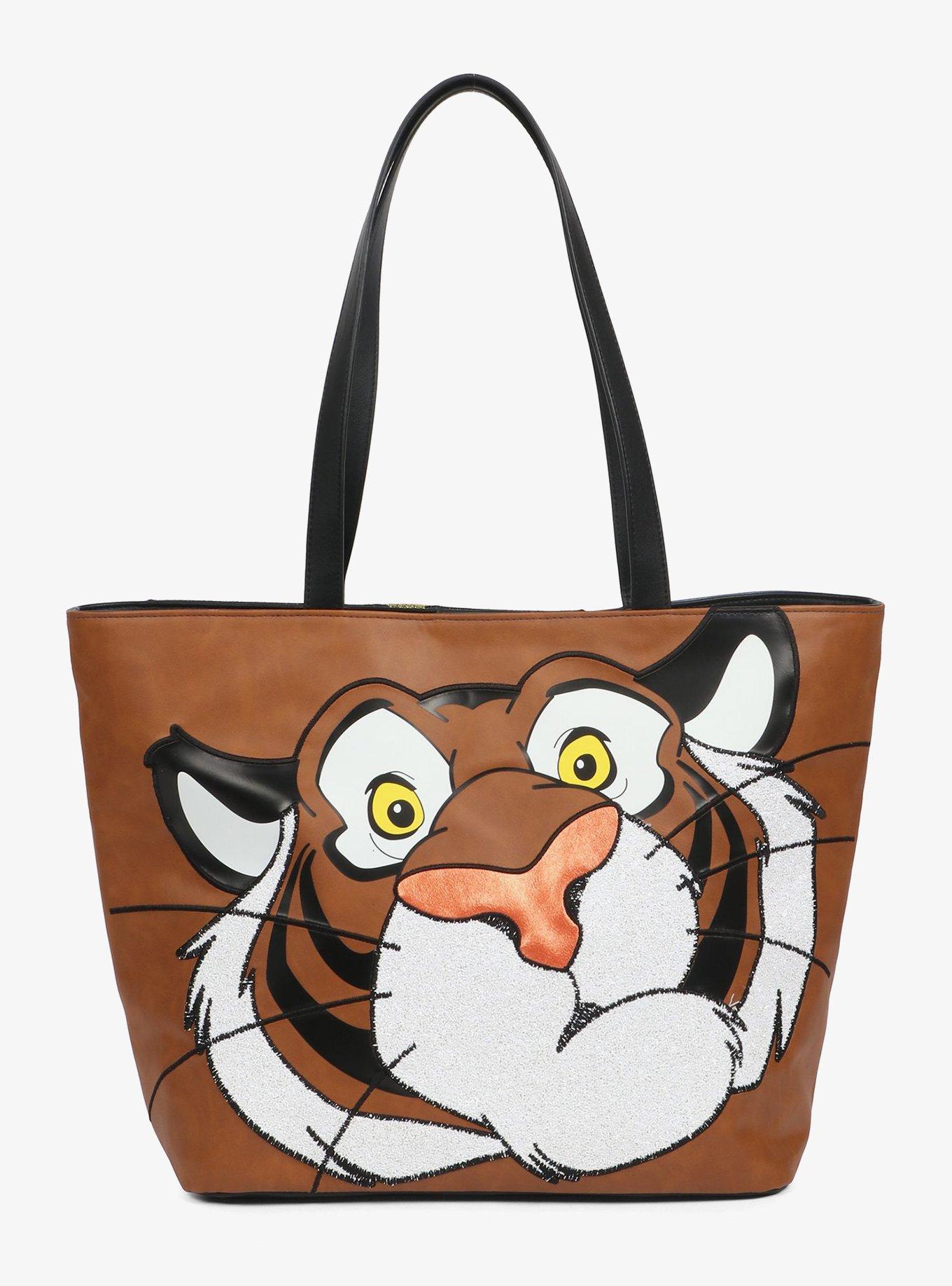 Danielle Nicole Disney Aladdin Jasmine And Raja 2 in 1 Tote Bag, , alternate