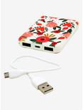 Floral Slim Charge Power Bank - BoxLunch Exclusive, , alternate