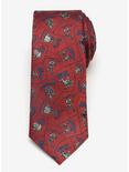 Disney Pixar Toy Story 4 Characters Red Big Youth Tie, , alternate