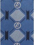 Marvel Avengers 4 Argyle Blue Youth Tie, , alternate