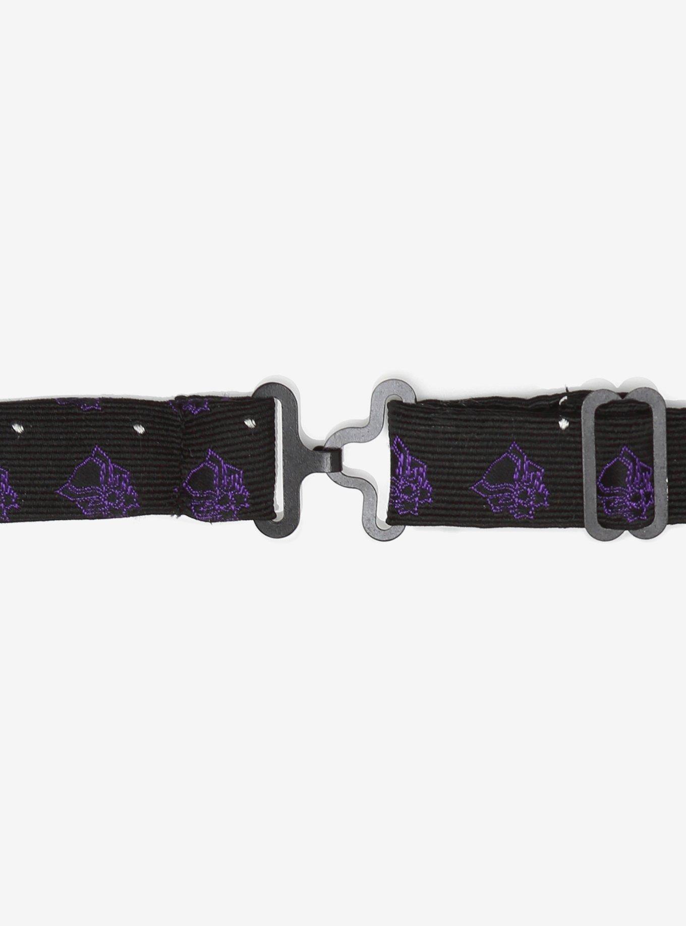Marvel Black Panther Purple Dot Youth Bow Tie, , alternate