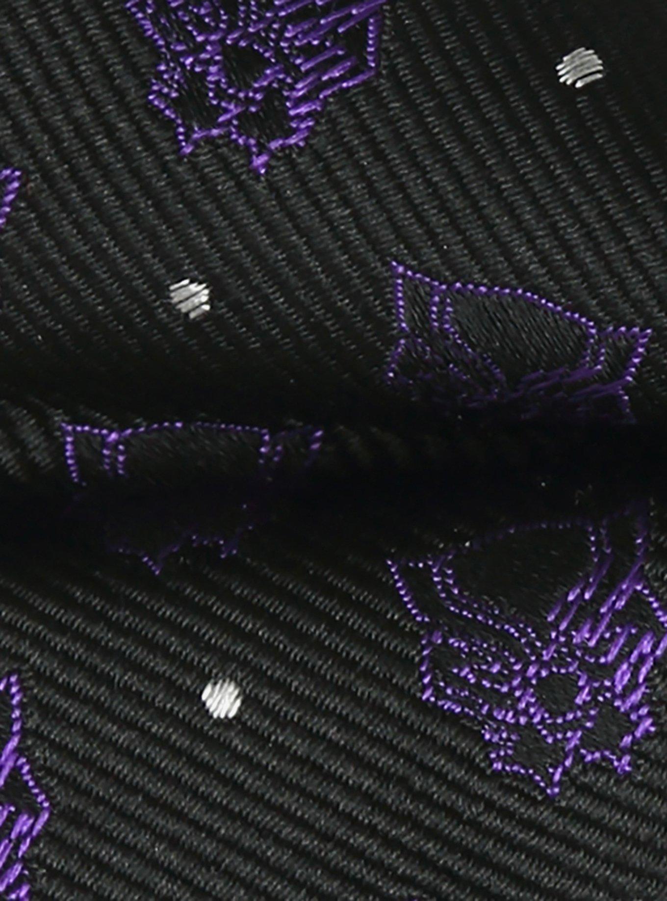 Marvel Black Panther Purple Dot Youth Bow Tie, , alternate