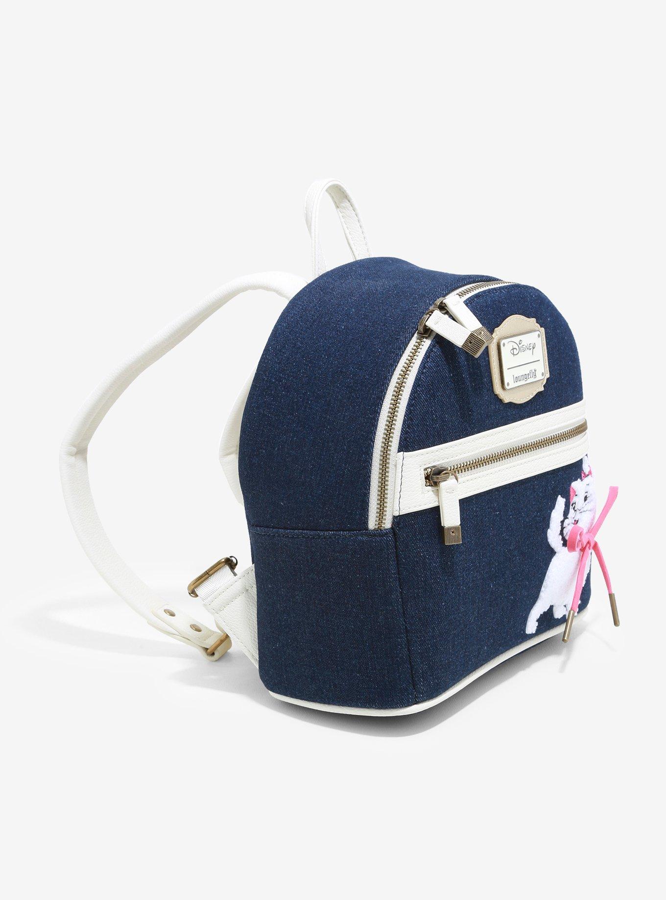 Disney X Loungefly Aristocats Marie Denim Mini Backpack - Thumbnail 4