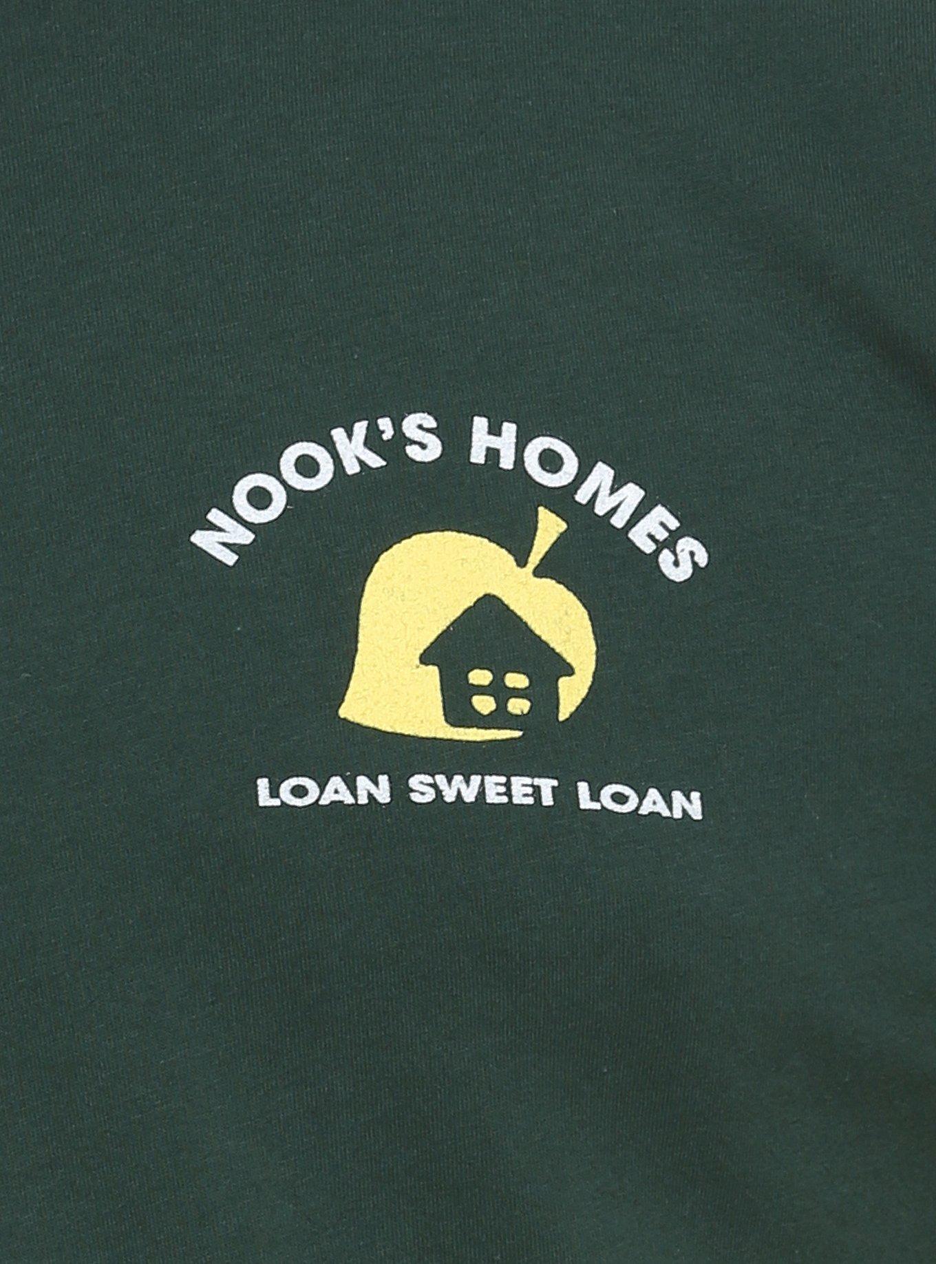Animal Crossing Nook's Homes Real Estate T-Shirt - BoxLunch Exclusive, WHITE, alternate