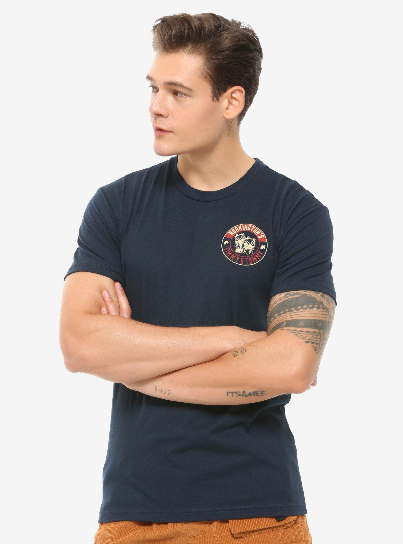 Animal Crossing Nookington's Timmy & Tommy T-Shirt - BoxLunch Exclusive, RED, alternate