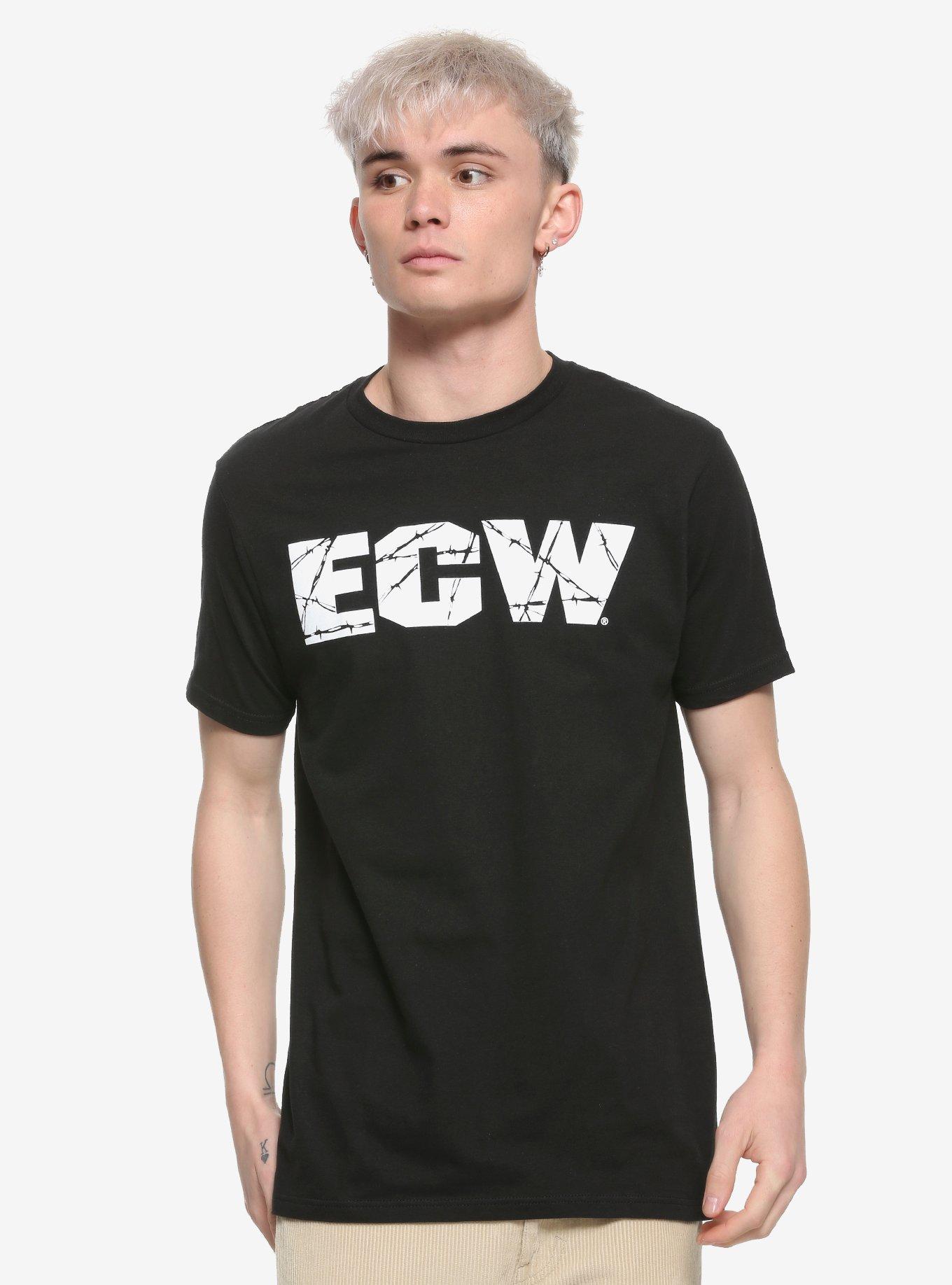WWE ECW Logo T-Shirt, BLACK, alternate