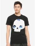Skull Full Of Cats T-Shirt By Joel Robinson, BLACK, alternate