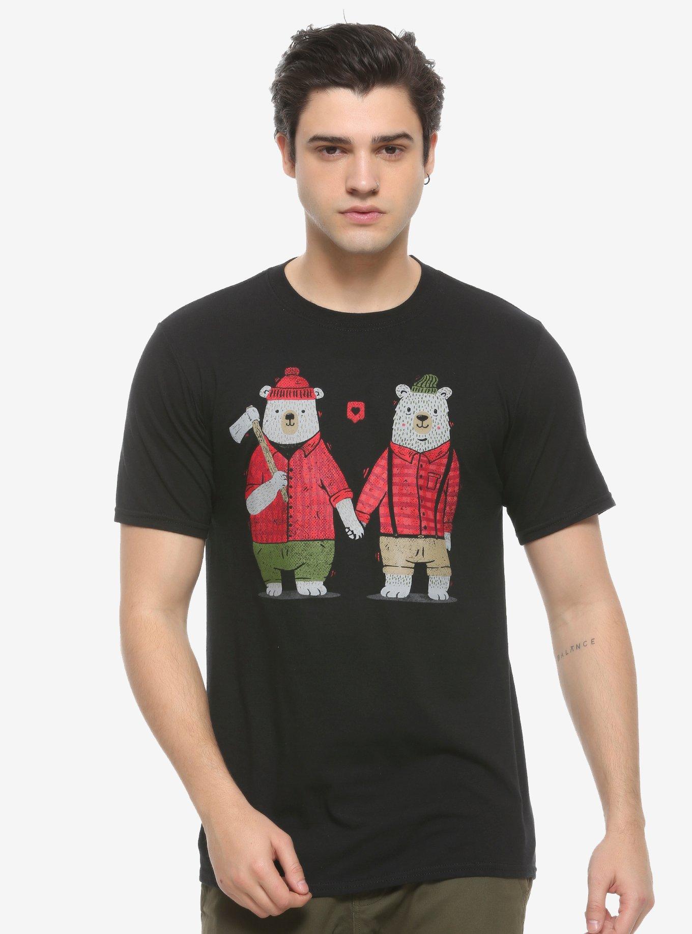 My Bear Valentine T-Shirt By Tobe Fonseca, RED, alternate