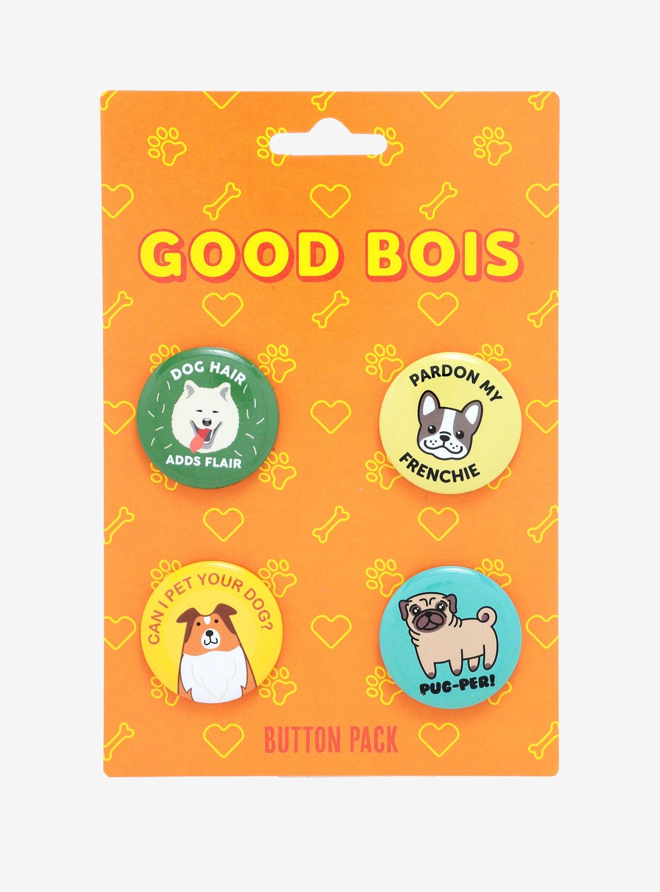 Dog Button Set, , alternate