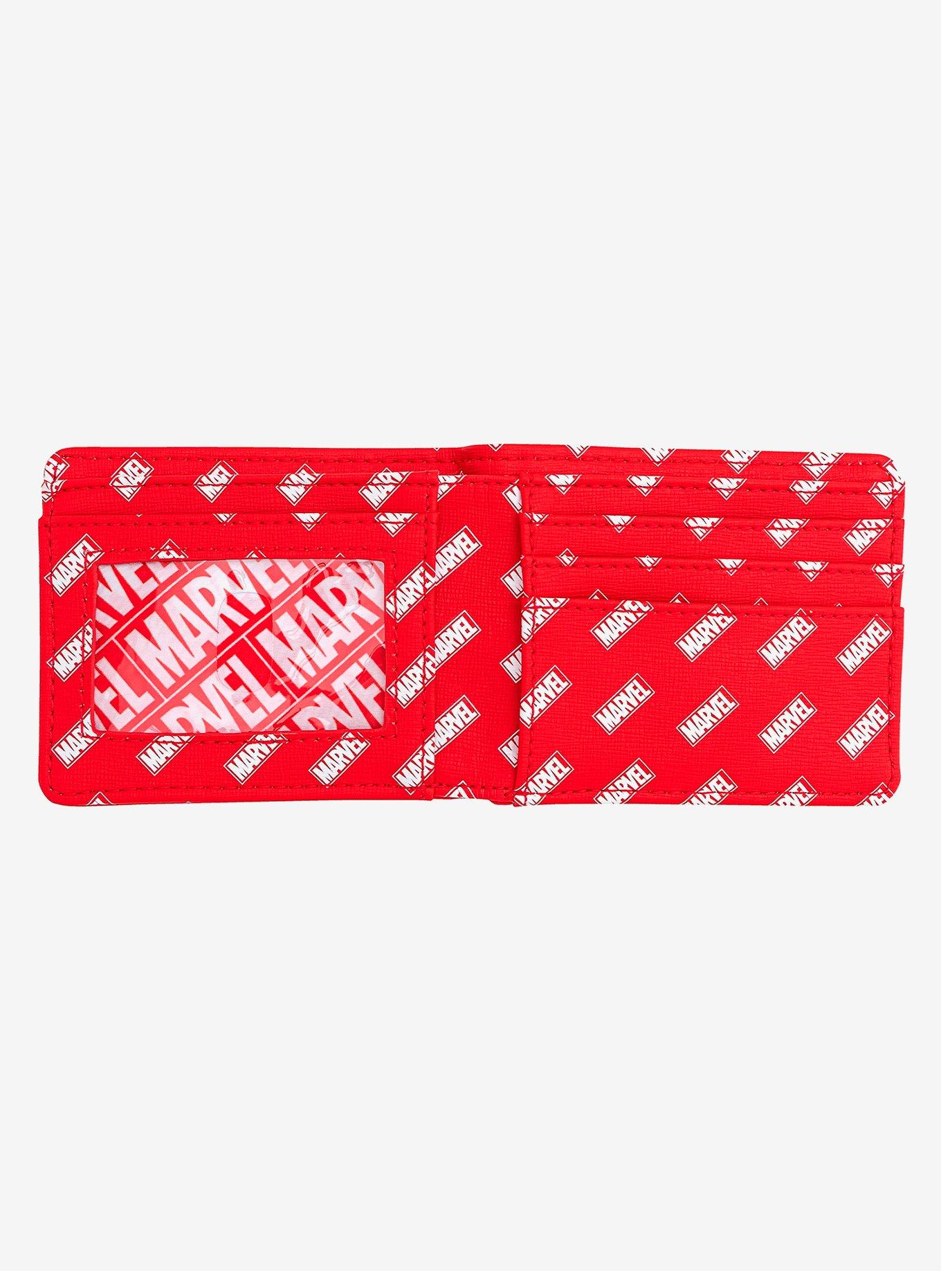 Loungefly Marvel Logo Bifold Wallet, , alternate
