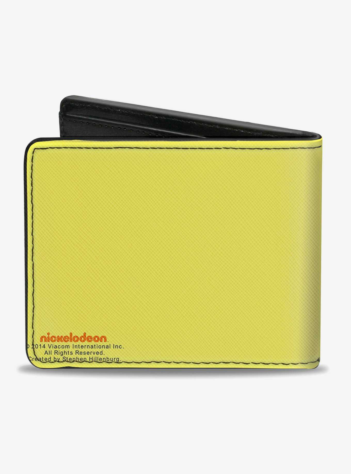 Spongebob Squarepants Face Close Up Bi-fold Wallet, , hi-res