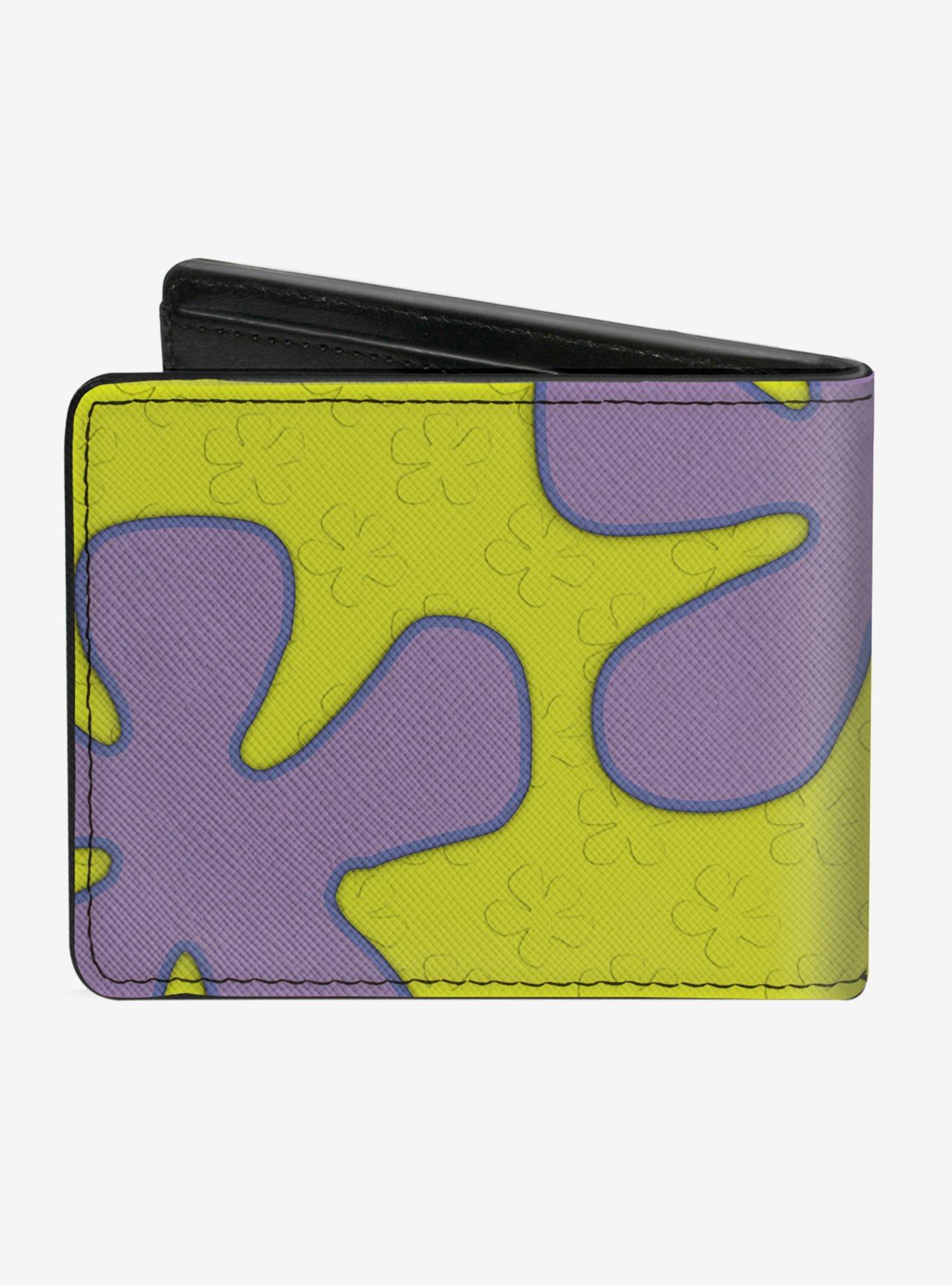 SpongeBob SquarePants Patrick Flower Cloud Bounding Bi-fold Wallet, , hi-res