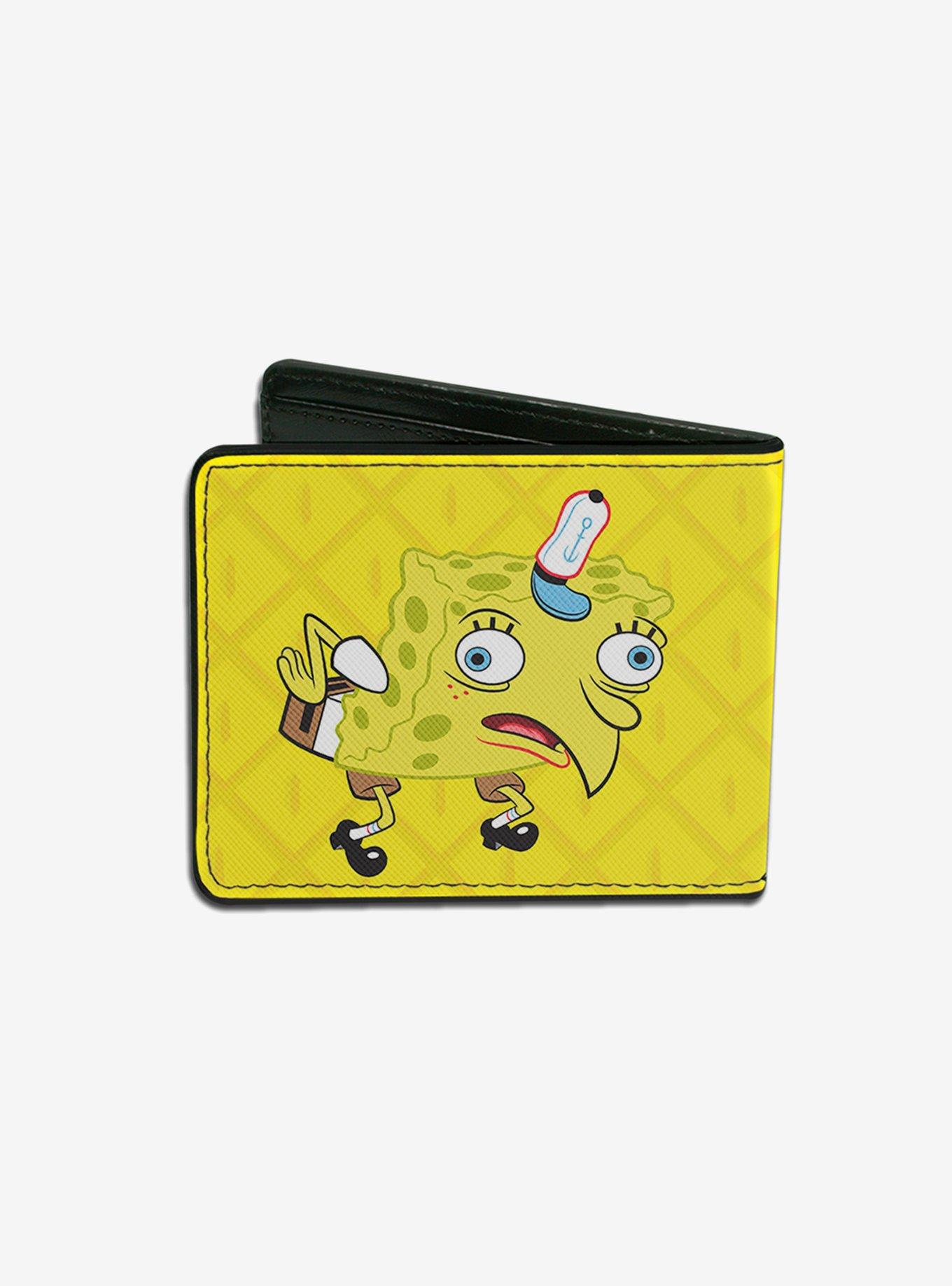 Spongebob Squarepants Mocking Pose Pineapple Close Up Bi-fold Wallet, , alternate