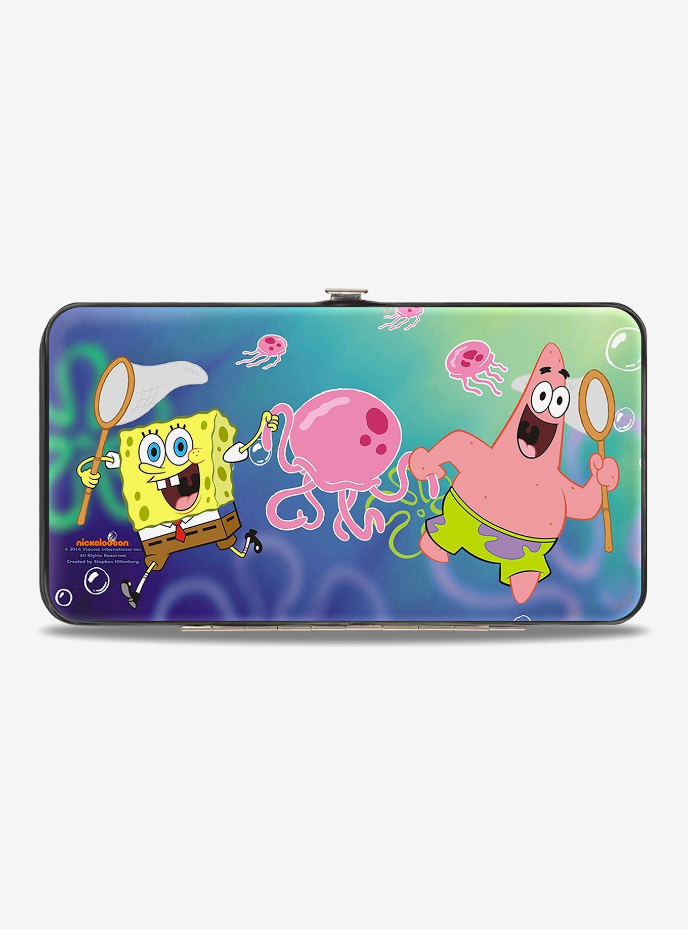 Spongebob Squarepants Patrick Jellyfishing Hinge Wallet, , alternate