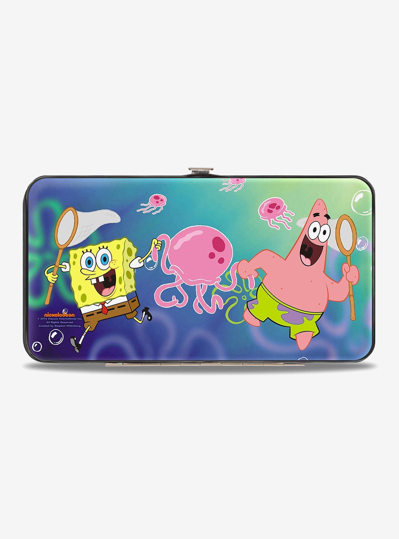 Spongebob Squarepants Patrick Jellyfishing Hinge Wallet, , hi-res