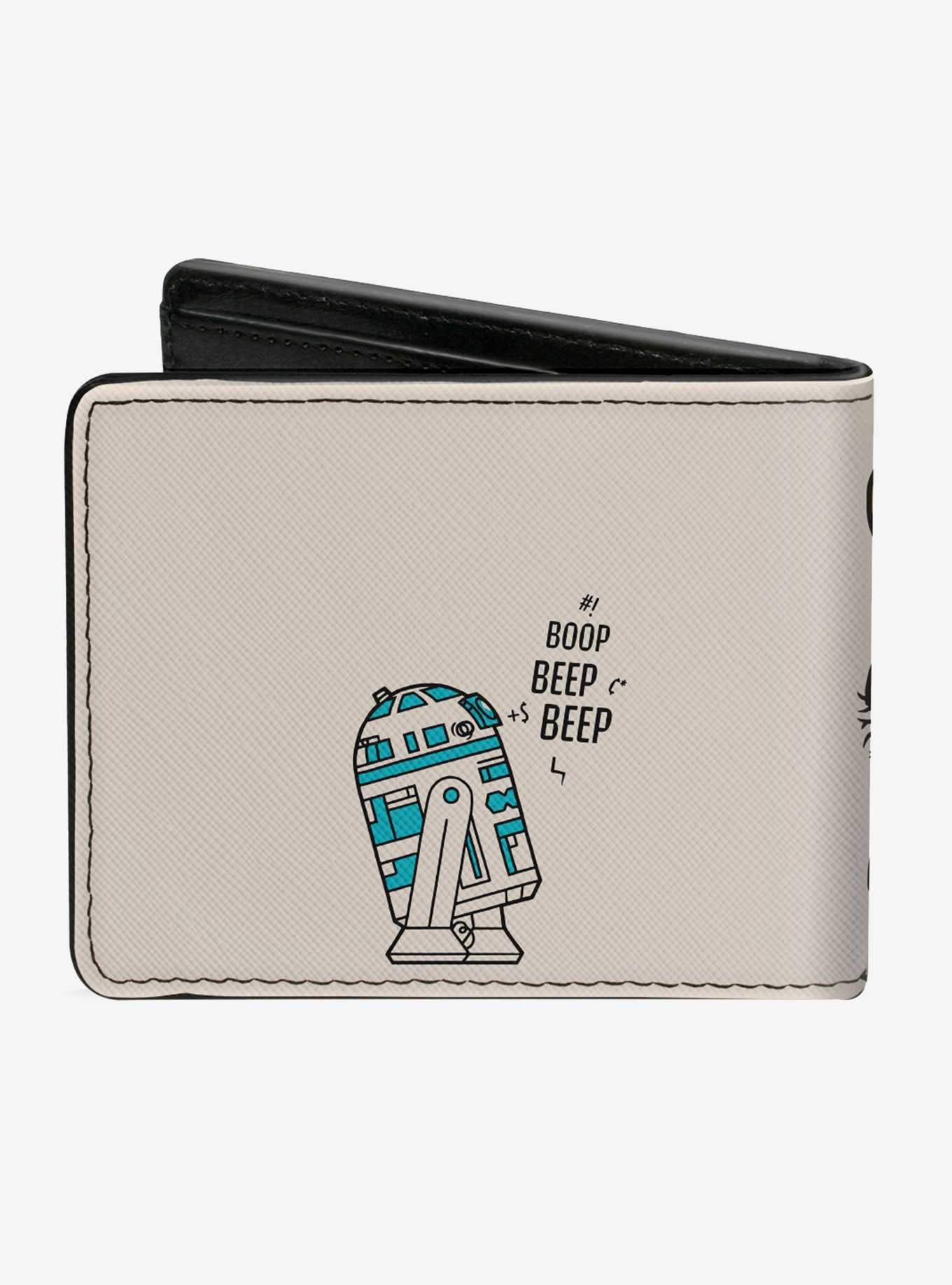 Star Wars Chewbacca Carrying C-3PO, R2-D2 Bi-fold Wallet, , hi-res