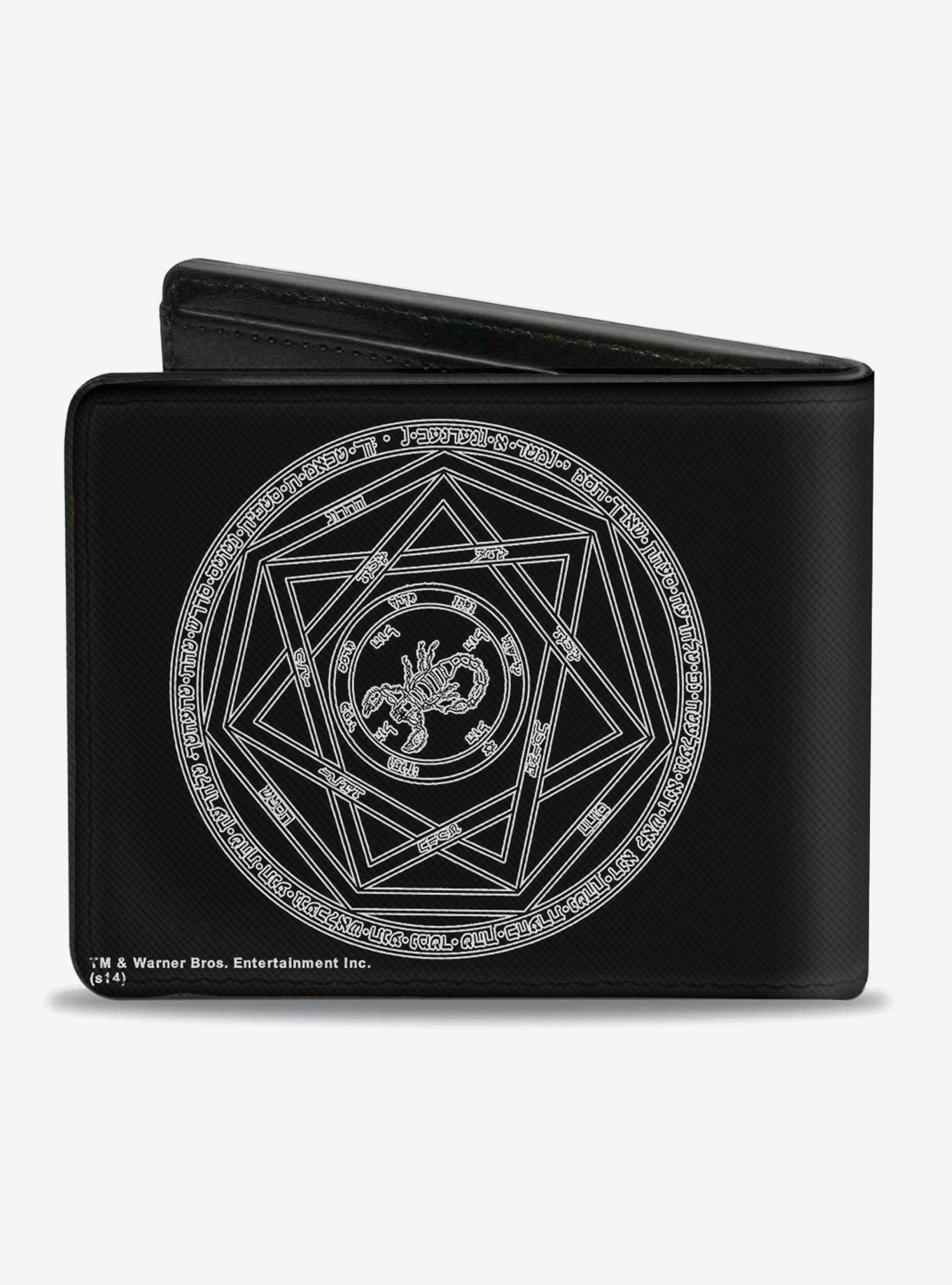 Supernatural Devils Trap Symbol Bi-fold Wallet, , alternate