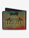 Supernatural Humans Are So Fragile Stained Glass Bi-fold Wallet, , alternate