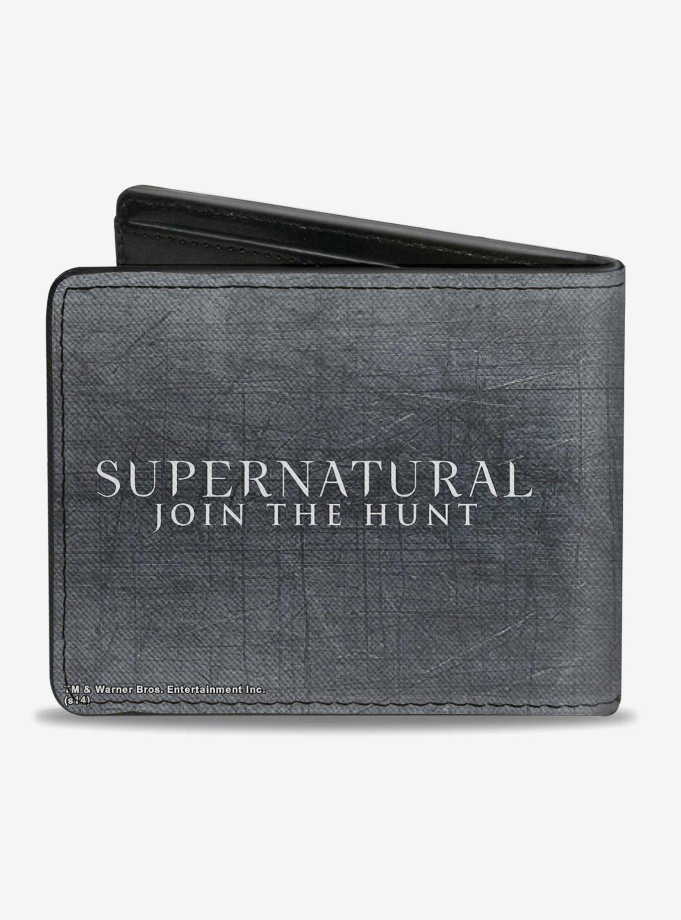 Supernatural Nothing In Our Lives Is Simple Devils Trap Logo Bi-fold Wallet, , alternate