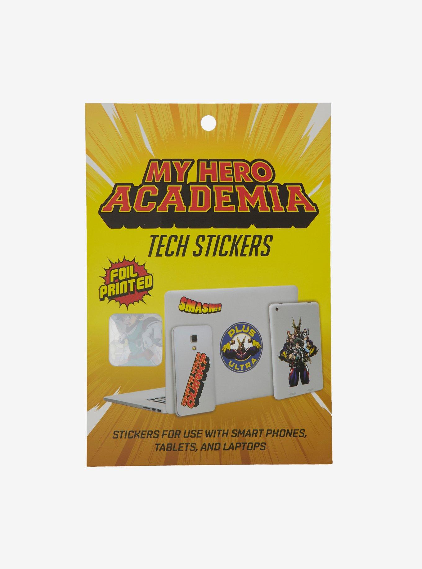 My Hero Academia Holographic Tech Stickers - BoxLunch Exclusive, , alternate